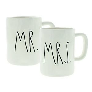 Rae Dunn Mr. & Mrs. Mugs